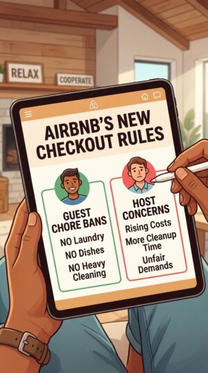 Airbnb Checkout Rules 2026: Hosts Revolt Over Guest Chore Requirements